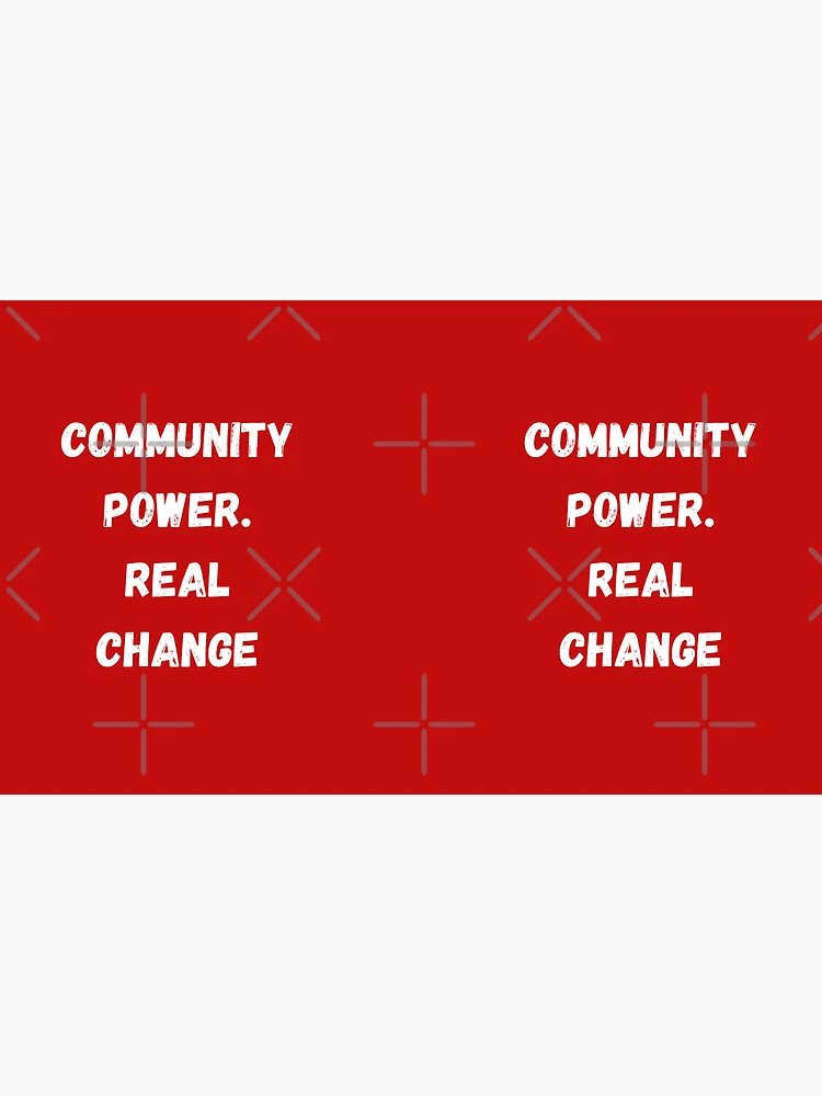 Thumbnail 4 of 4, Coffee Mug, Community Power. Real Change designed and sold by Akira Design Store.