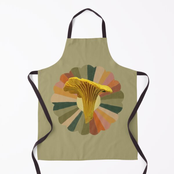 Item preview, Happy Yellow Chanterelle Mushroom designed and sold by Vanessa Priest.
