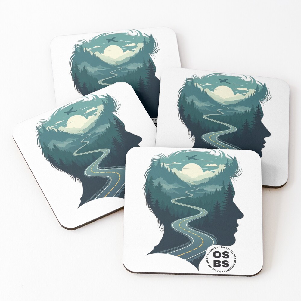 Item preview, Coasters (Set of 4) designed and sold by OSBS-ART.
