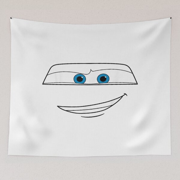 Item preview, Disney Pixar Cars Lightning McQueen Big Face designed and sold by Olivia Matteo.