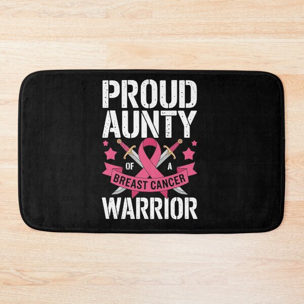 Item preview, Proud Aunty Of Breast Cancer Warrior Pink Awareness designed and sold by RayArmstrong.