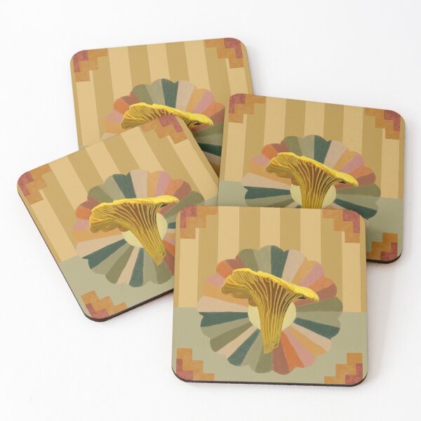 Item preview, Yellow Chanterelle Mushroom designed and sold by Vanessa Priest.