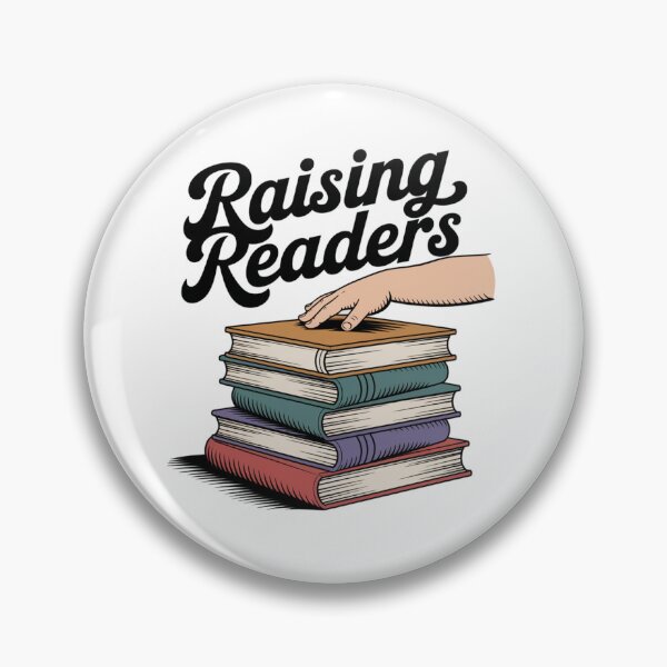 Item preview, Raising Readers: Retro Book Lover Illustration designed and sold by Sam's Soul Studio.