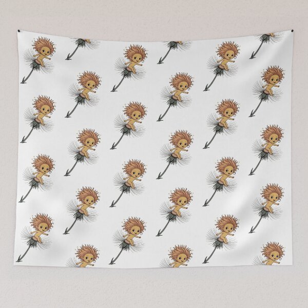 Item preview, Cute Kawaii Dandelion Pixie: Whimsical Sunshine Sprite Illustration designed and sold by RudArtAI.