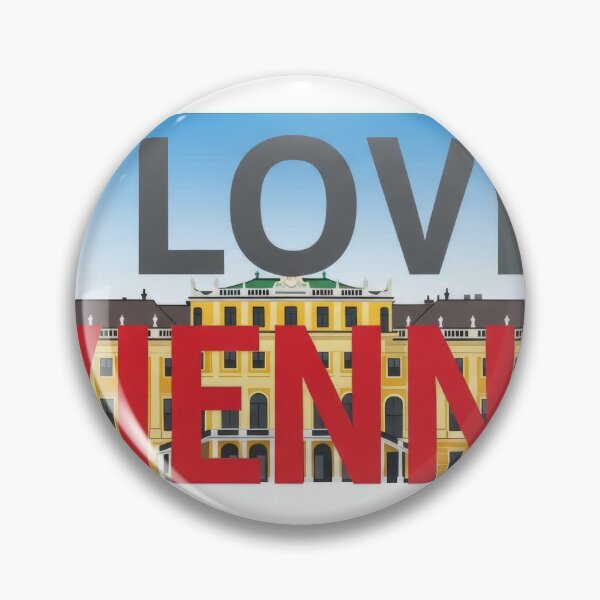 Item preview, I LOVE VIENNA design designed and sold by VerizalShop.