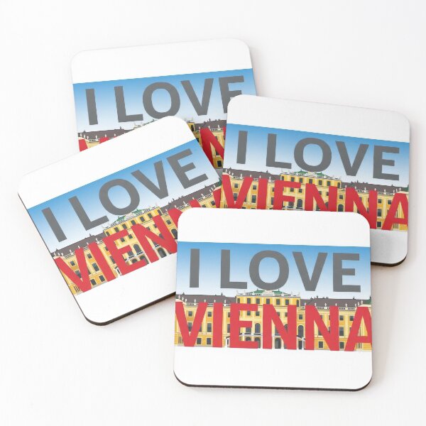 Item preview, I LOVE VIENNA design designed and sold by VerizalShop.