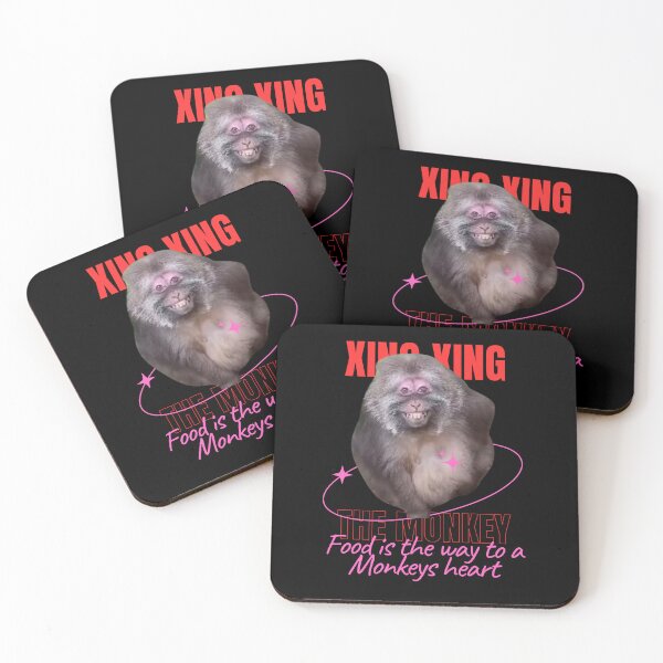 Item preview, Xing Xing The Monkey designed and sold by whatthefoxsays.