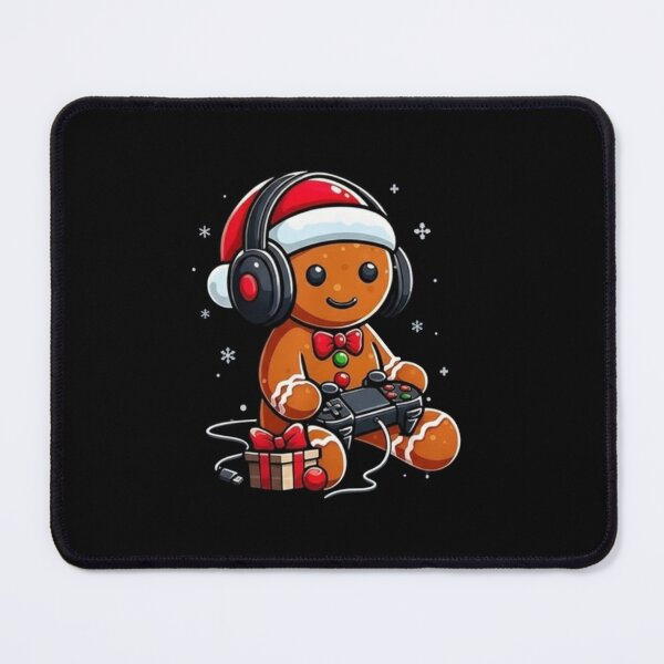 Item preview, Funny Christmas Gingerbread Gamer Video Xmas Gaming Lovers designed and sold by Steele-Art.