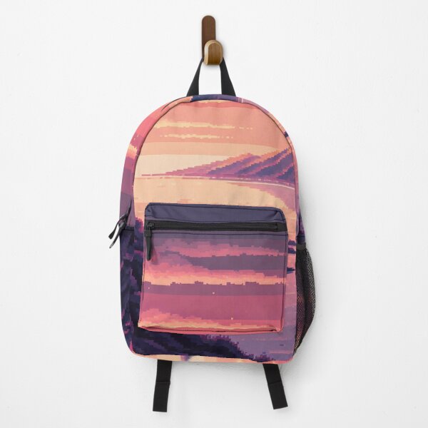 Item preview, pixel art sunset landscape designed and sold by randa102.