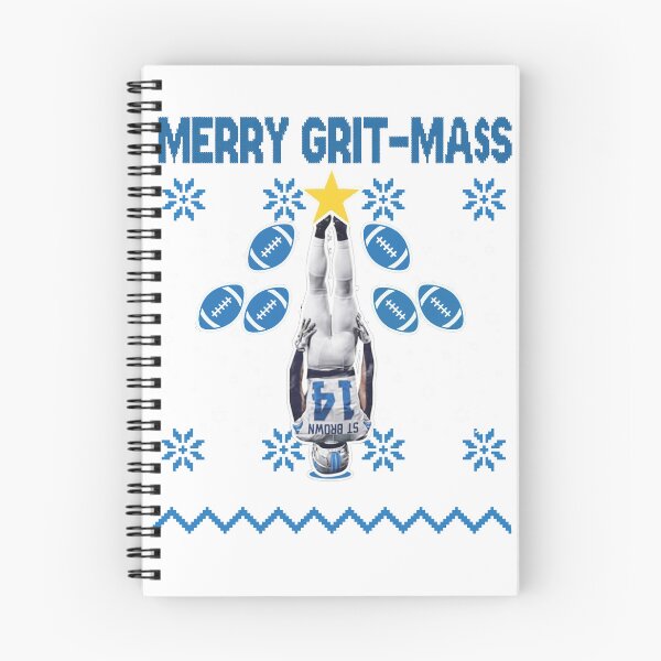 Item preview, Amon-Ra St Brown Funny Merry Grit-Mas designed and sold by haniaghazii.