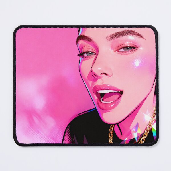 Item preview, Scarlett's Gaze - Many Faces - Pop Art designed and sold by CleverCulture.