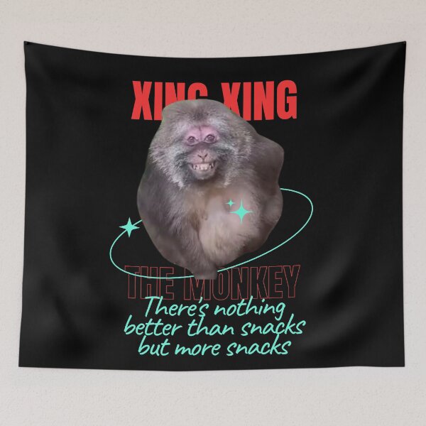 Item preview, Xing Xing The monkey  designed and sold by whatthefoxsays.