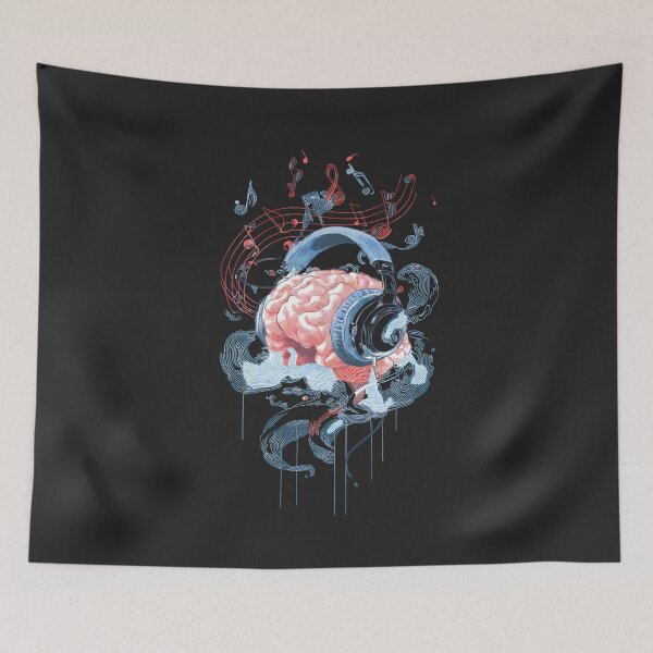 Item preview, Brain Music Art | Neural Symphony – The Brain on Music and the Sound of Thought designed and sold by PureBrain.