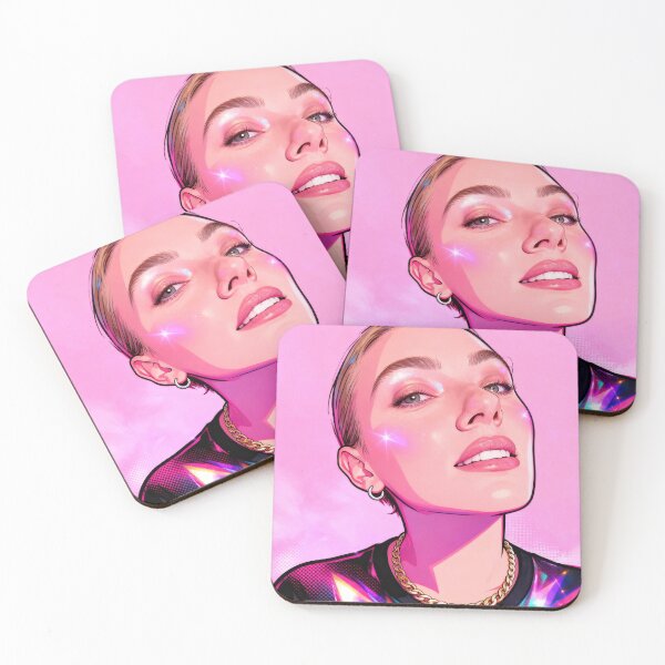 Item preview, Scarlett's Gaze - Many Faces - Pop Art designed and sold by CleverCulture.