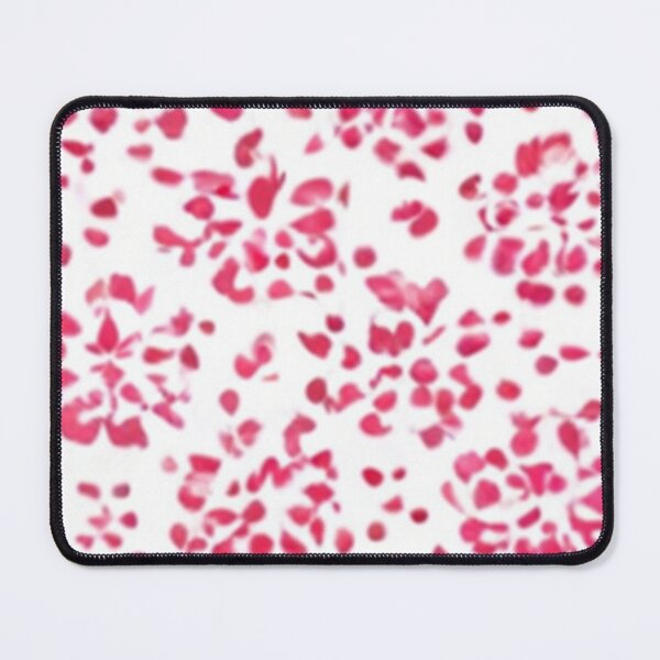 Item preview, pink floral micro pattern on white background designed and sold by SassyArtistry.