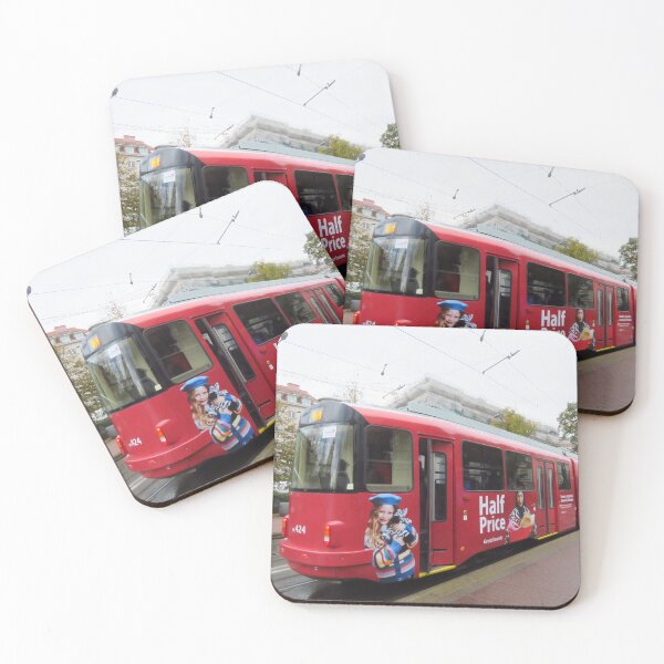 Item preview, Red Tram, Krakow, Poland designed and sold by wiggyofipswich.