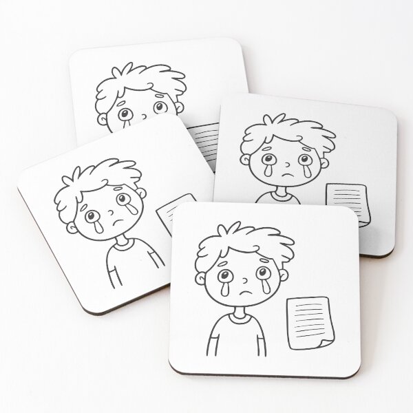 Item preview, Tears dripping eyes beside a memo designed and sold by rasagamastore.