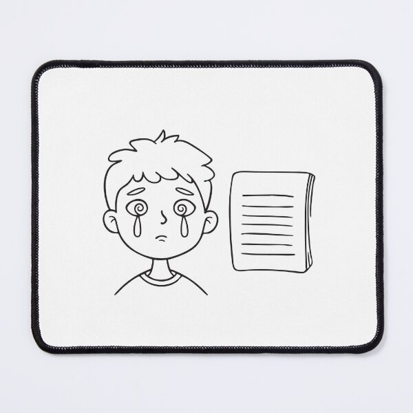 Item preview, Tears dripping from boy eyes beside a memo designed and sold by rasagamastore.