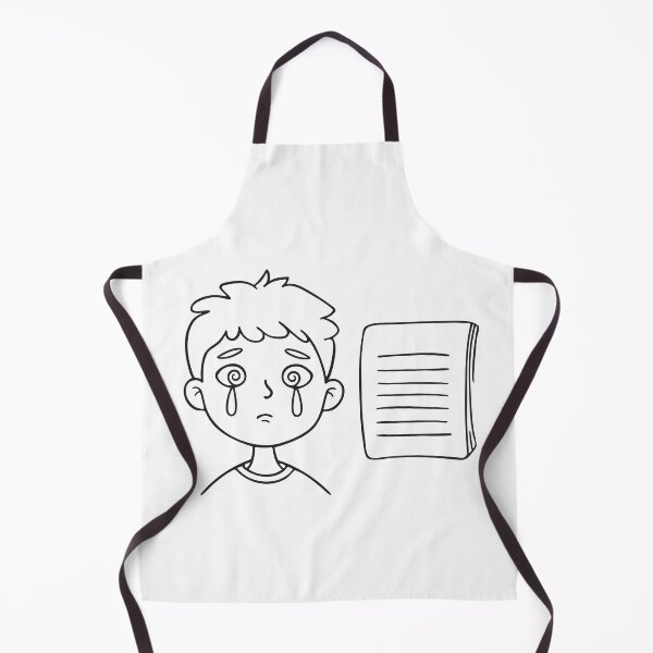 Item preview, Tears dripping from boy eyes beside a memo designed and sold by rasagamastore.