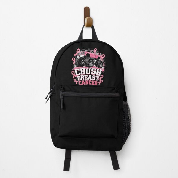 Item preview, Womens Crush Breast Cancer Awareness Monster Truck designed and sold by HaileyRobel.