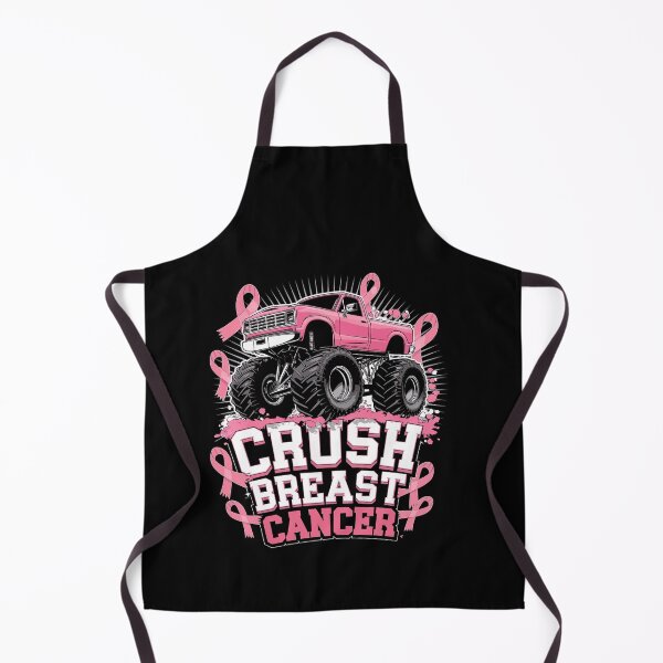 Item preview, Womens Crush Breast Cancer Awareness Monster Truck designed and sold by HaileyRobel.