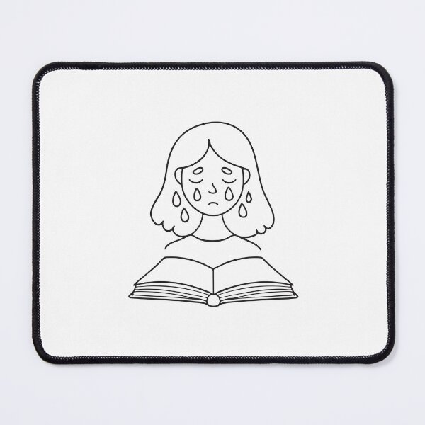 Item preview, Tears falling from woman face to a book designed and sold by rasagamastore.