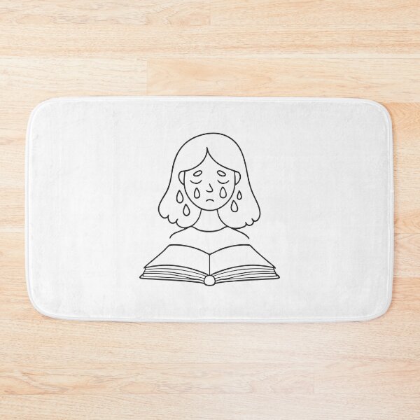 Item preview, Tears falling from woman face to a book designed and sold by rasagamastore.