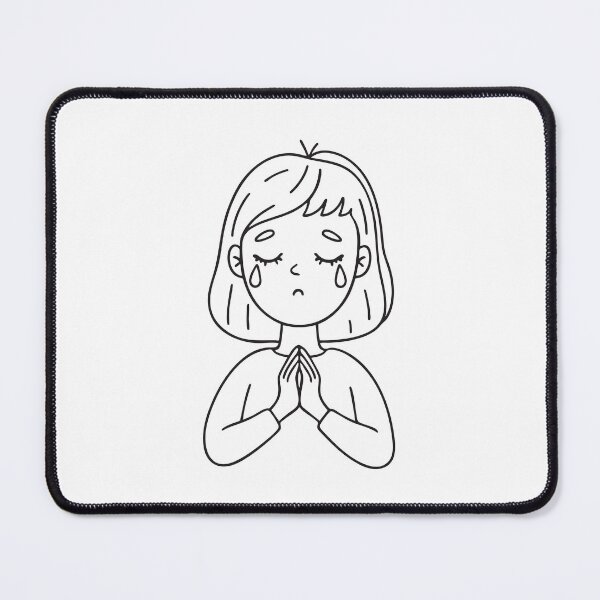 Item preview, Tears from eyes clasped hands designed and sold by rasagamastore.