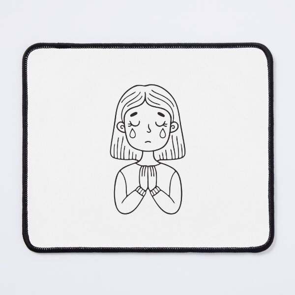 Item preview, Tears rolling down a cheek beside a tilted face designed and sold by rasagamastore.
