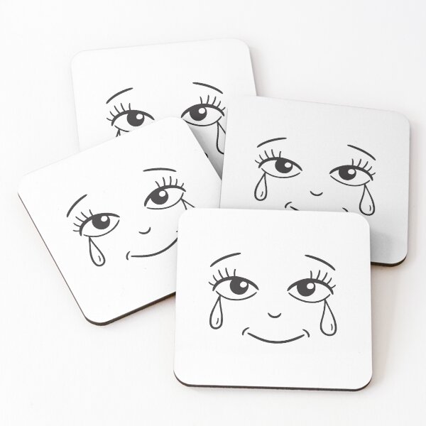 Item preview, Tears rolling down a cheek beside a tilted face designed and sold by rasagamastore.