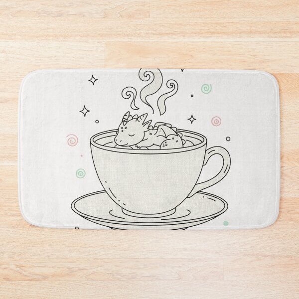 Item preview, Baby Dragon in Teacup designed and sold by EsenciaZen.