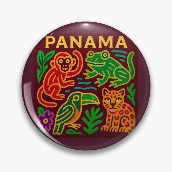 Item preview, Panama Rainforest Animals Mola Art designed and sold by Myra365Art.