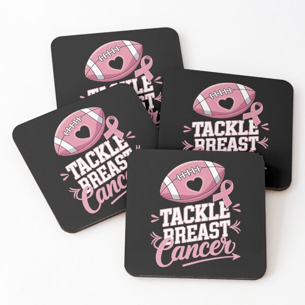 Item preview, Tackle Football Pink Ribbon Breast Cancer Awareness designed and sold by DrewLeuschke.