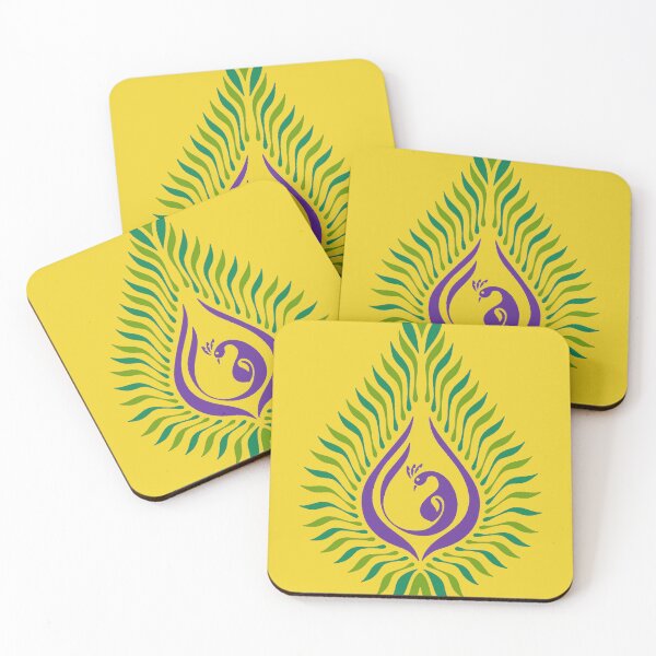 Item preview, Peacock Pattern Decorative Art Print designed and sold by Harshit_Digital_Arts.