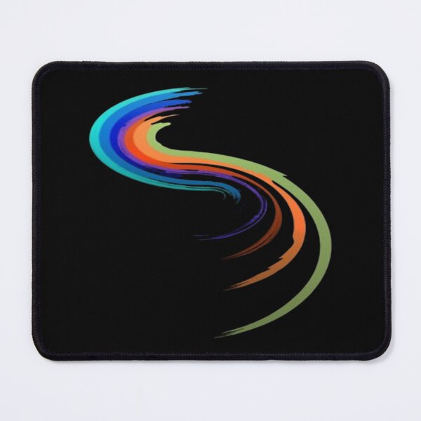 Item preview, Chromatic colorful spiral abstract waves of light designed and sold by PATTERN4HAPPY.