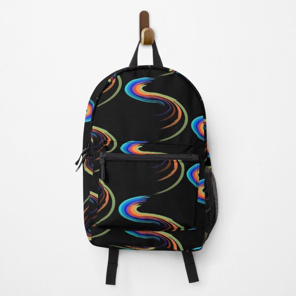 Item preview, Chromatic colorful spiral abstract waves of light designed and sold by PATTERN4HAPPY.