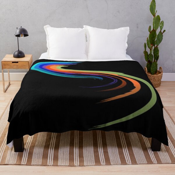 Item preview, Chromatic colorful spiral abstract waves of light designed and sold by PATTERN4HAPPY.