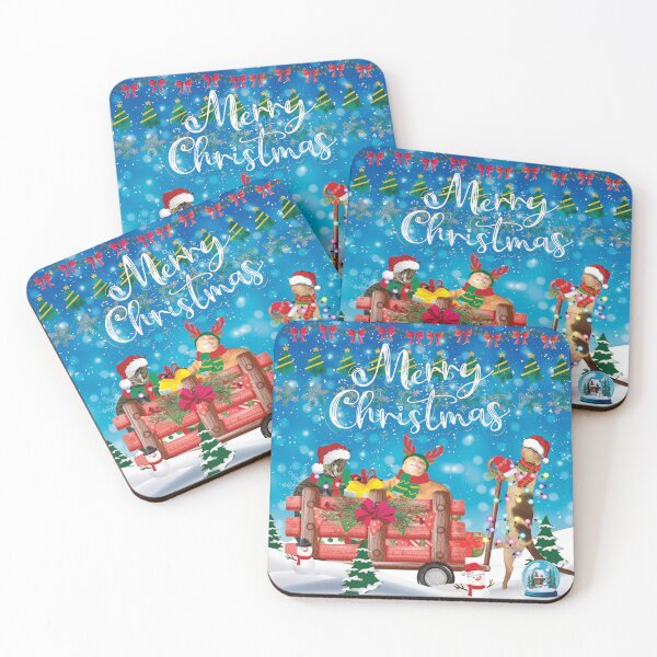 Item preview, Merry Christmas Happy Holidays XM2 designed and sold by HappyHavenStu.