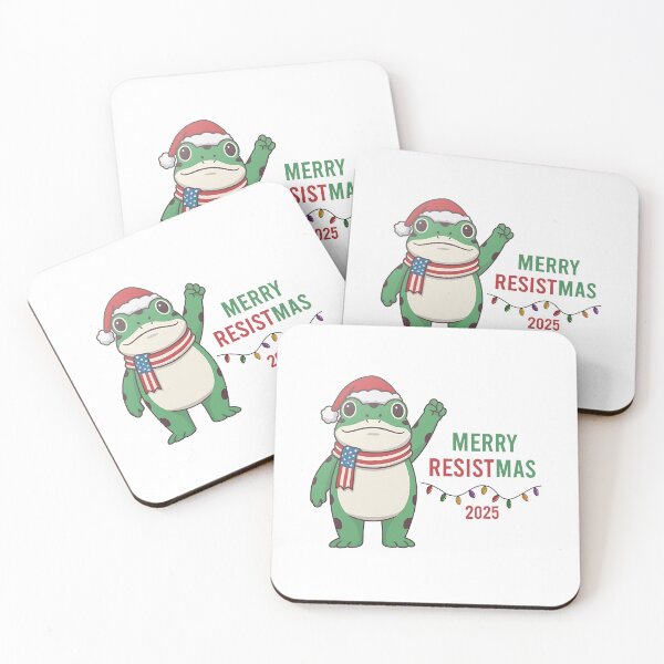 Item preview, Merry Resistmas Frog Portland Frog Meme Christmas   designed and sold by jillianhanna.