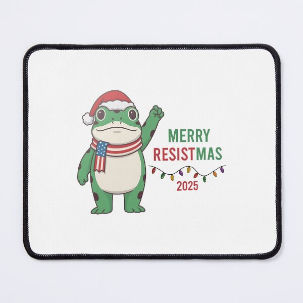 Item preview, Merry Resistmas Frog Portland Frog Meme Christmas   designed and sold by jillianhanna.