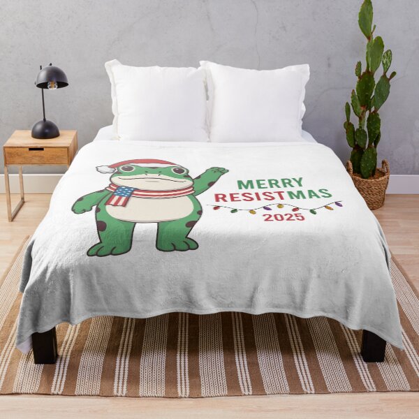 Item preview, Merry Resistmas Frog Portland Frog Meme Christmas   designed and sold by jillianhanna.