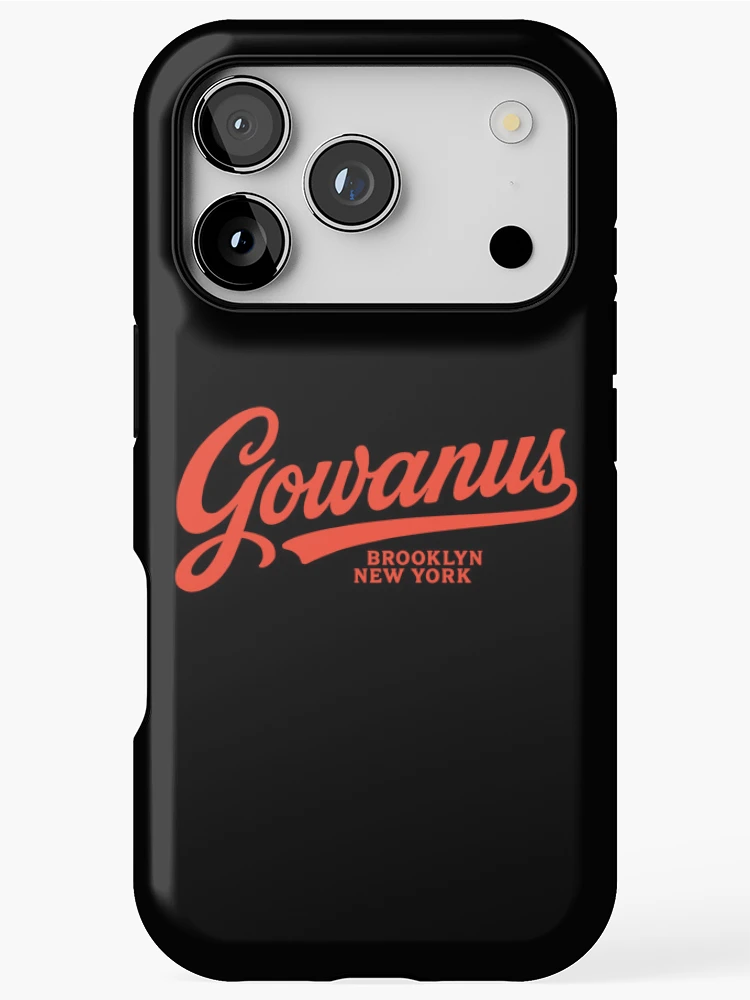 Thumbnail 1 of 4, iPhone Case, Gowanus Script Lettering Design designed and sold by Boogosh.