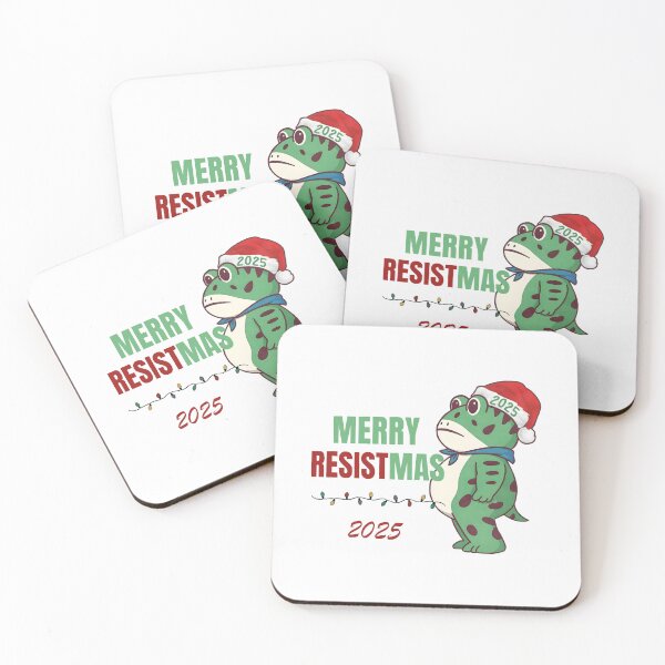 Item preview, Merry Resistmas Portland Frog Christmas  designed and sold by jillianhanna.