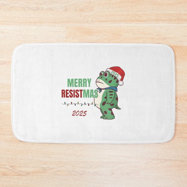 Item preview, Merry Resistmas Portland Frog Christmas  designed and sold by jillianhanna.
