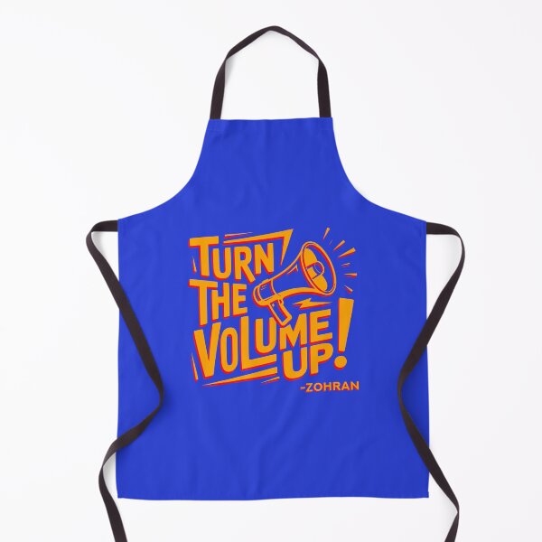 Item preview, Zohran Turn The Volume Up Anti Trump Victory Quote designed and sold by EthosWear.