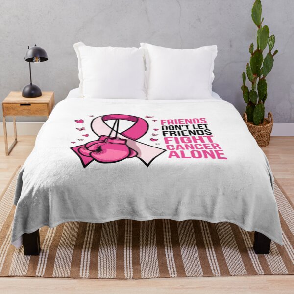 Item preview, Friends Don't Let Friends Fight Breast Cancer Alone designed and sold by FranzFriesen.