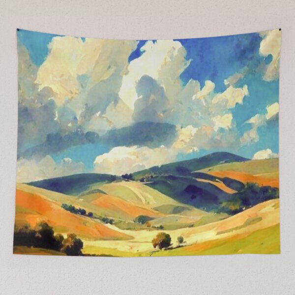 Item preview, Rolling Hills Big sky designed and sold by ViaARTfactory.