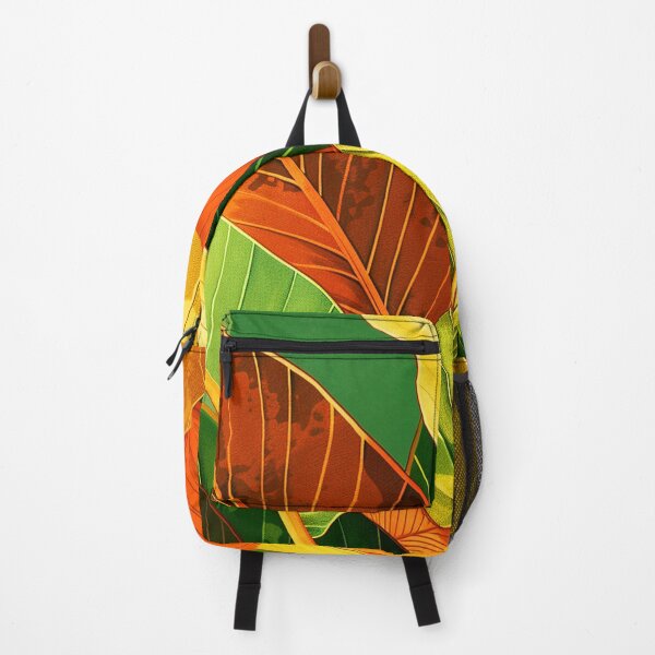 Item preview, Modern Boho Green, Orange, Yellow Palm Leaves Designs designed and sold by DEC02.