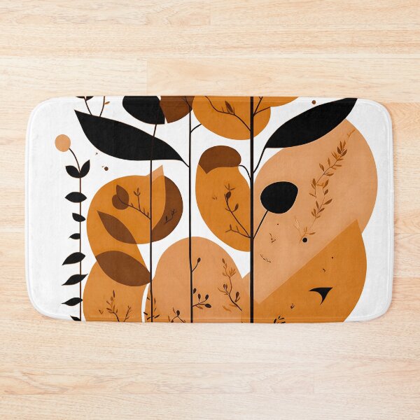 Item preview, Boho Organic Shapes In Earthtones And Peach-Banana  designed and sold by DEC02.