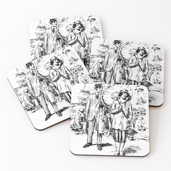 Item preview, Fliting at the Beach designed and sold by LeonorSchoen.